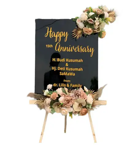 Papan Bunga Akrilik Wargakerta